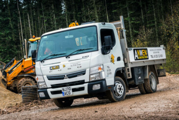Anwen Construction lays the foundations for growth with tough, practical 3.5t FUSO Canter