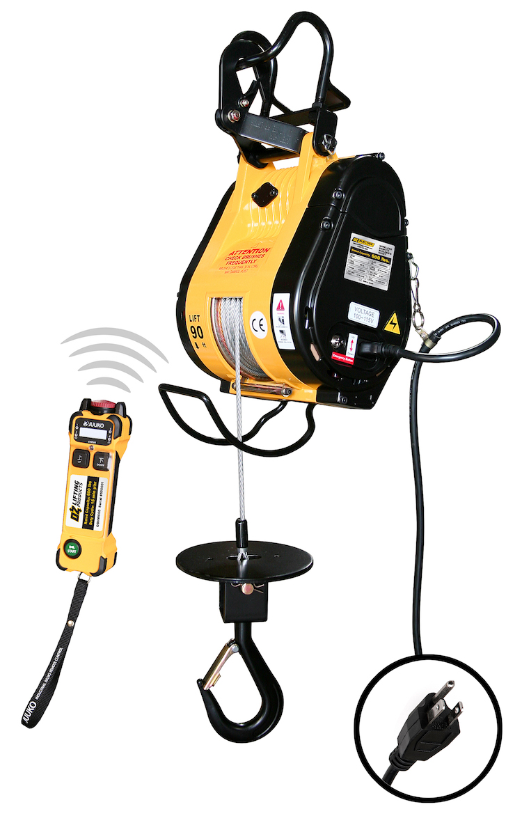 OZ Lifting launches wireless builder’s hoist