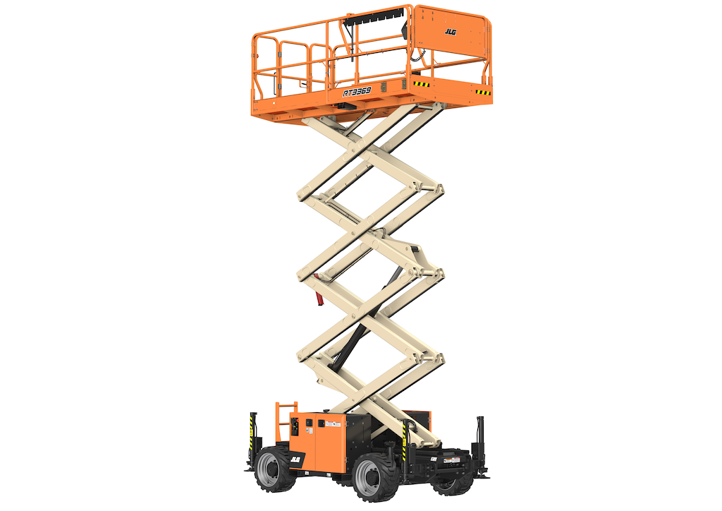 New JLG 26 and 33-FT rough-terrain and electric rough terrain scissor ...