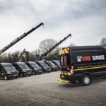 Hiab strengthens service support fleet with 12 bespoke vans