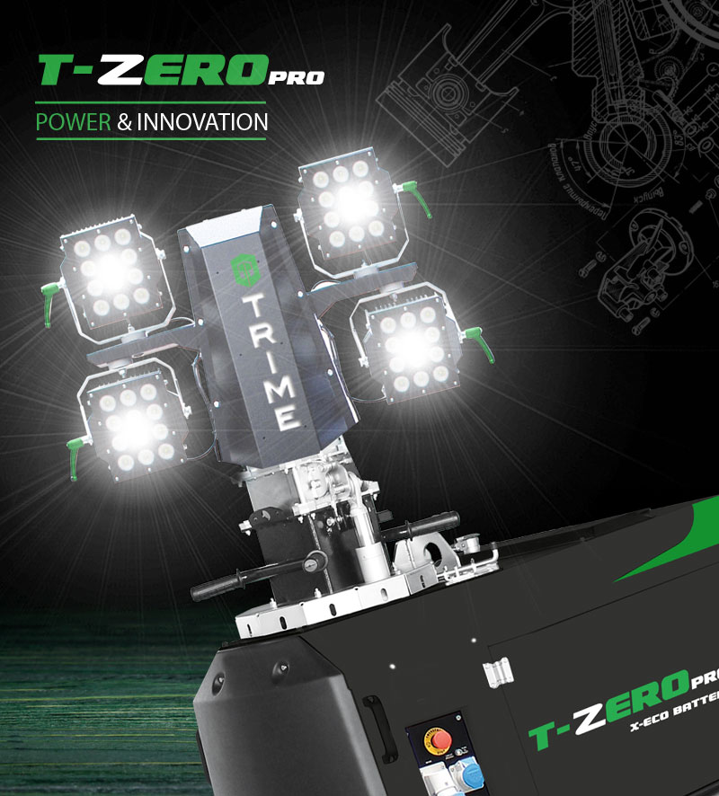 Trime goes T-ZERO – Diesel-Free Lighting and Power by 2025