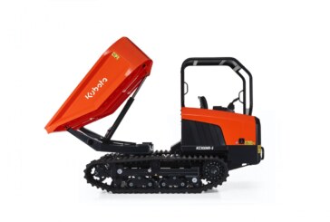 Kubota announces the launch of a new EU Stage V tracked dump truck