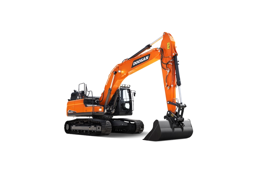 Doosan unveils new DX225LC-7 crawler excavator