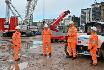 Innovative equipment keeps HS2 carbon free dream on track as new station build begins