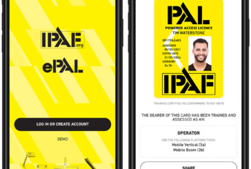 Boss Training backing IPAF’s future-proof health and safety training with new ePAL app for online certification and scheduling.