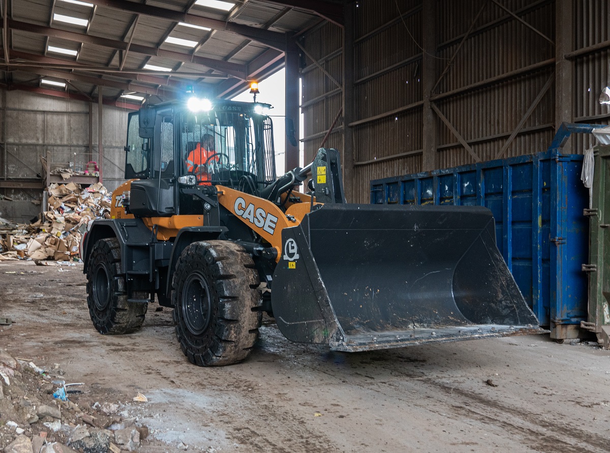 First new 721G CASE Wheel Loader in Great Britain