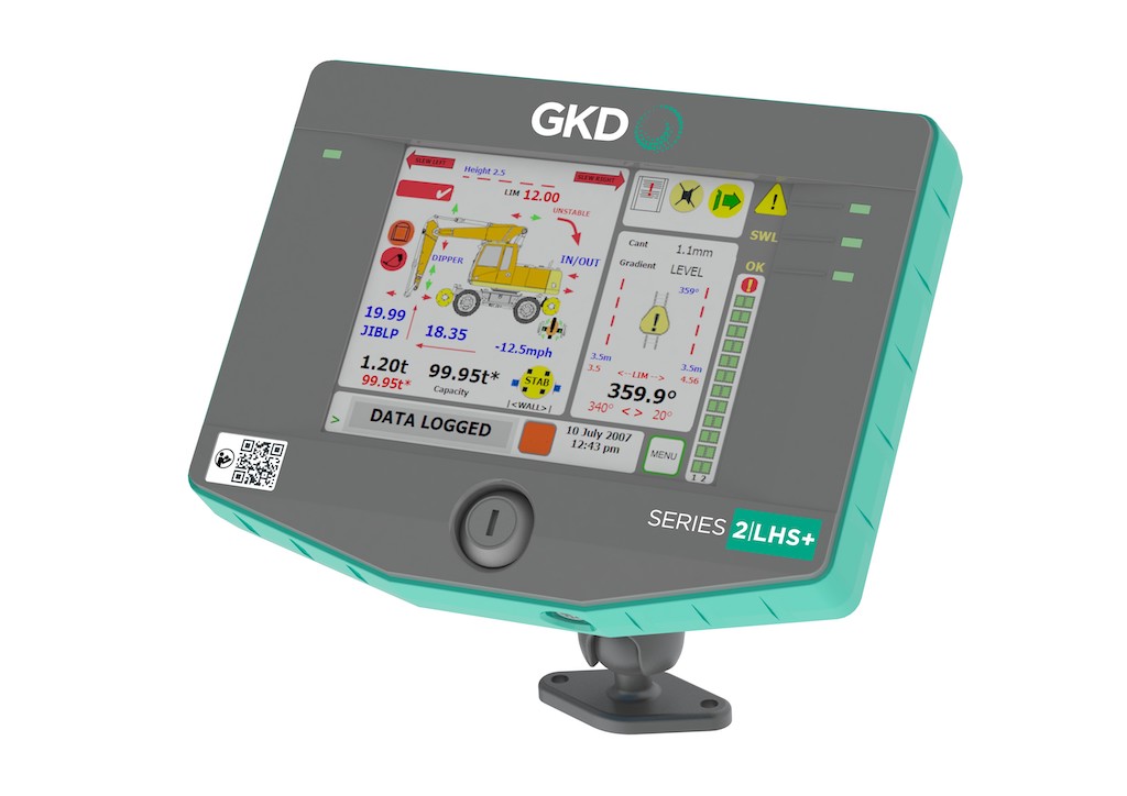 GKD Technologies Series 2 Rated Capacity Indicator with ‘rail’ upgrade