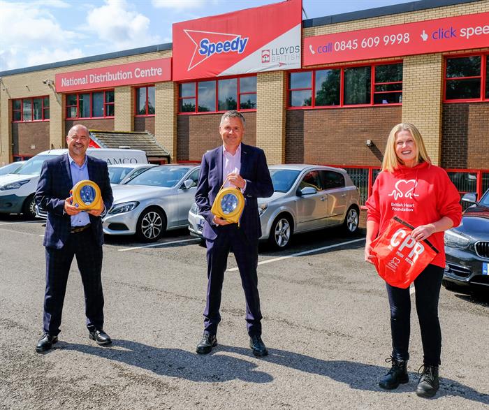 Speedy puts safety at heart with national defibrillator rollout  