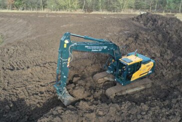 CG Robinson takes delivery of the first HX210A Hyundai crawler excavator in the UK