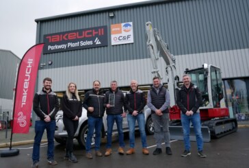 Parkway Plant win Takeuchi Dealer of the Year