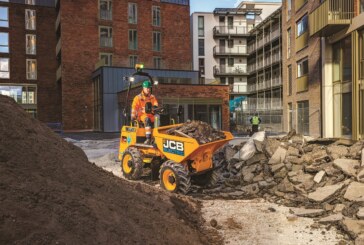 Electric showing for JCB at Executive Hire Show