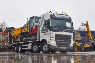 Arnold Plant Hire upgrades to Volvo FH Globetrotter 8×2 rigid
