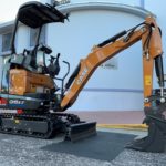 CASE gives first look into expanded mini excavator lineup with battery electric CX15 EV