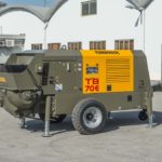 Utranazz launches new Turbosol electric 70m3 trailer concrete pump