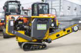 Eros Hire Tools take delivery of Dragon Equipment compact crusher