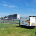 JCB generators in pole position at Silverstone