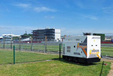 JCB generators in pole position at Silverstone