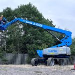 Hird takes UK’s first new 20m hybrid Genie stick booms