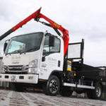 New Isuzu 7.5 tonne truck is cast in stone for the Perfitt job