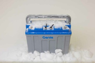 Genie introduces a lithium-ion battery option for its GS E-Drive slab scissor lifts