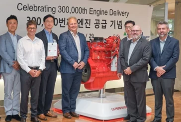 Celebrating 300,000 Cummins engines powering Hyundai Construction Equipment
