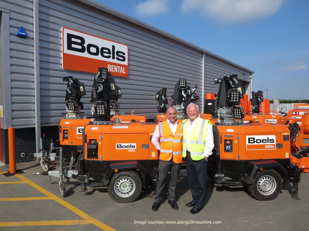 Boels Rental invests in Trime lithium-powered lighting towers