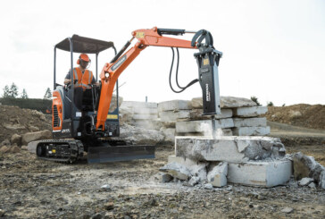Five Doosan DX17Z mini-excavators part of aid for Ukraine