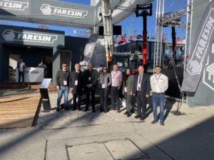 Explore Plant and Transport Solutions have purchased five Faresin 17m full electric telehandlers following their debut at Bauma 2022.