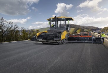 New Volvo electric screeds heat up large-scale paving