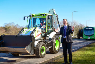 World’s first hydrogen-powered digger set to drive on UK roads