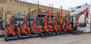City Hire has increased their investment in Kubota micro and mini excavators, taking delivery of a batch of 12 machines from Boss Plant Sales.