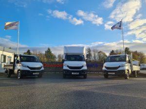 Dawsongroup plc has placed an order for 270 3.5-tonne IVECO Daily vans to give its customers further choice in 2023.