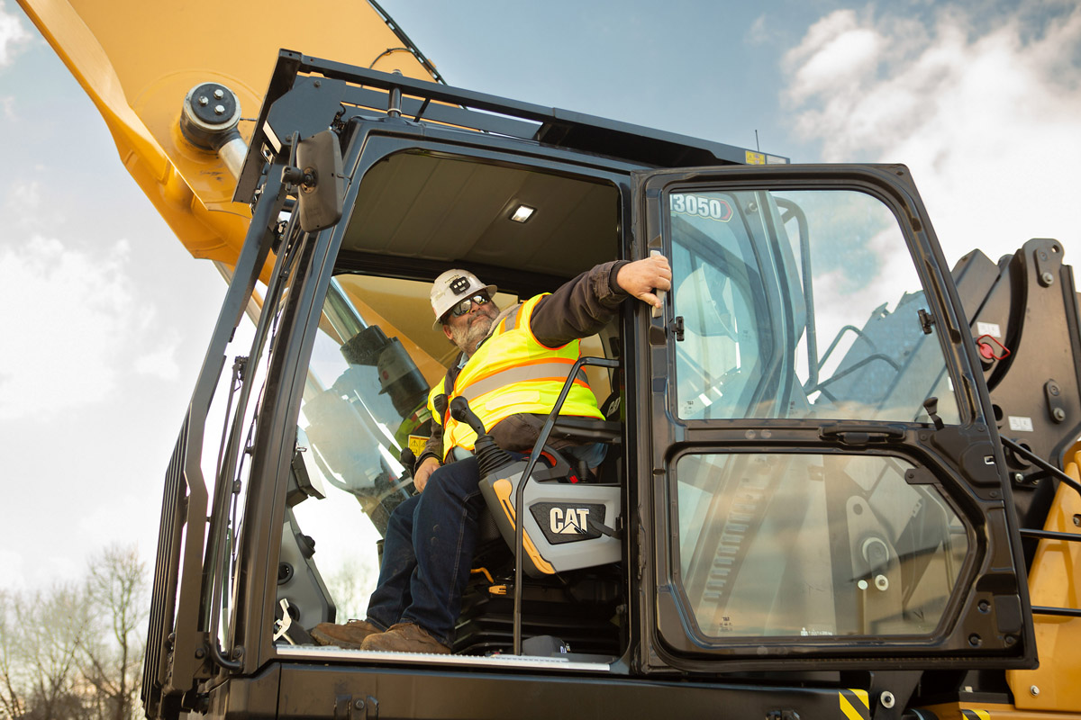 New Cat® MH3050 Material Handler offers high-level performance, reliability, and enhanced cab comfort