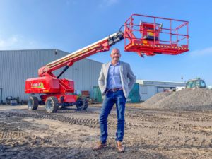 Head of Access Stuart Lambert at Contract Plant Rental has added lithium electric to help clients transition to a carbon-neutral future.