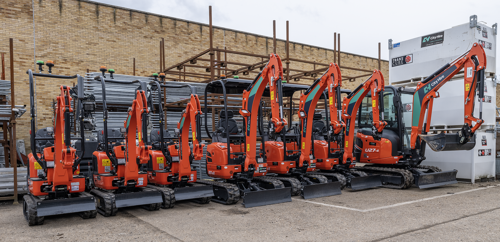 City Hire have increased their investment in Kubota