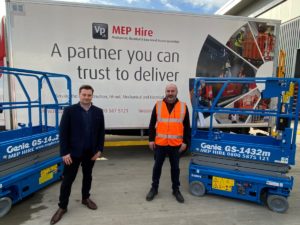 MEP Hire has taken delivery of 150 Genie® GS™-1432m micro scissors lifts and builds up its fleet of equipment across its 11 branches.