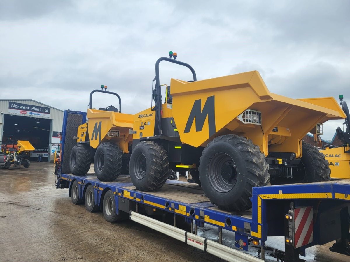 SOS Plant Hire expands rental fleet with Mecalac site dumpers