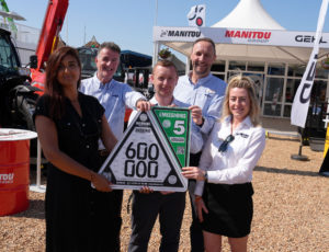 CESAR, an equipment security scheme, celebrated a significant milestone at Plantworx, announcing its 600,000th protected machine.