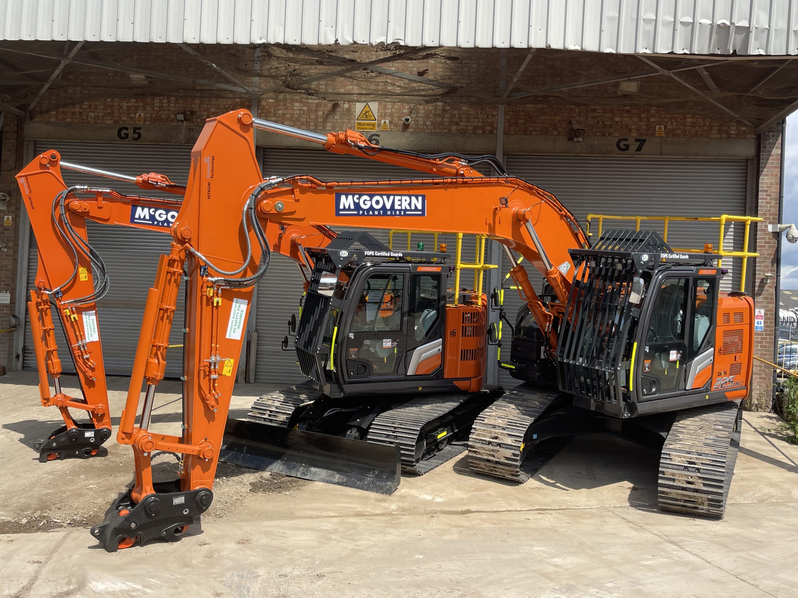 McGovern Plant Hire invest in Hitachi Construction Machinery