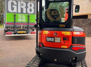Following a period of business growth, GR8 Equipment & Tool Hire has just taken delivery of its 100th Kubota excavator from Hosplant Sales. 