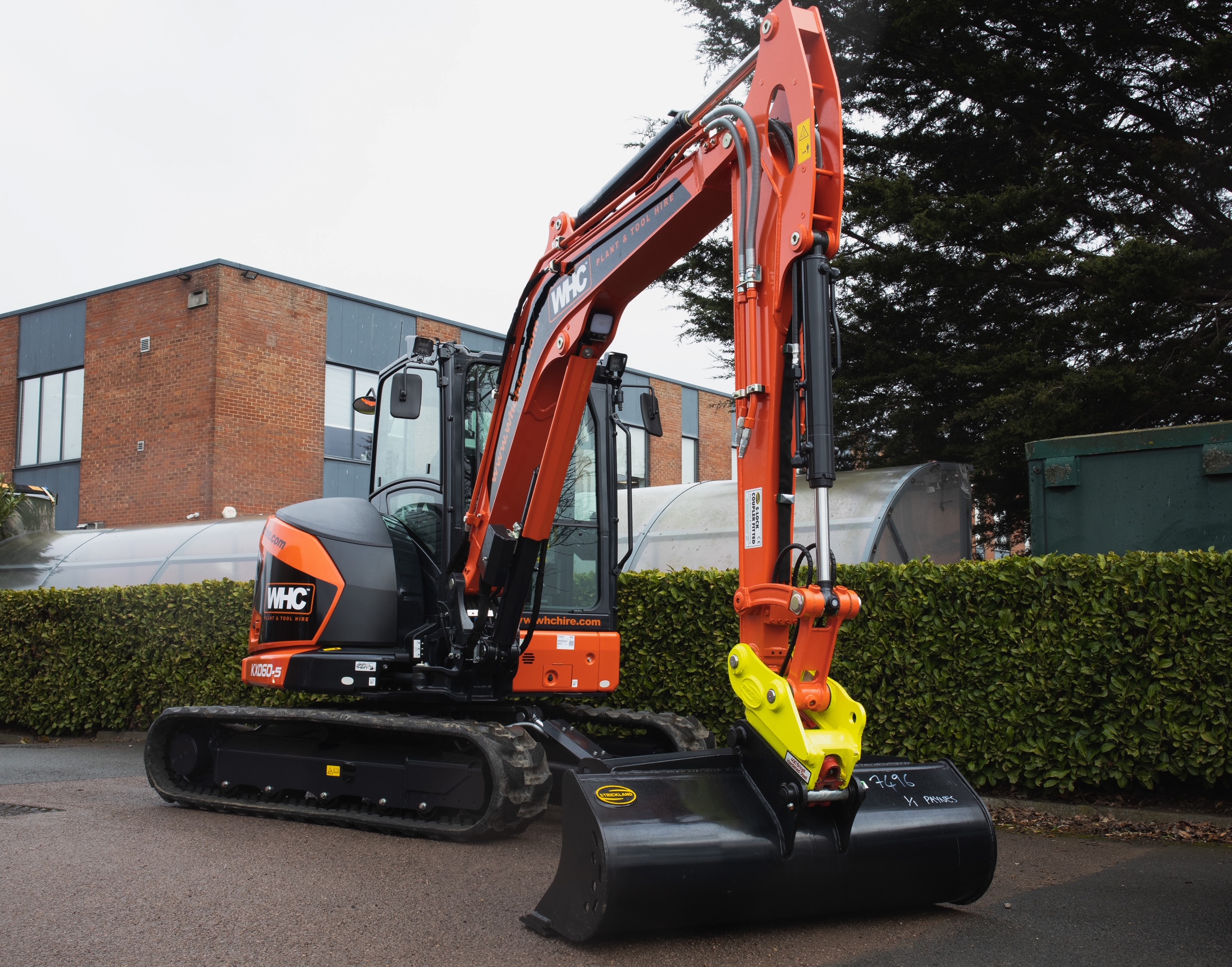 WHC Hire services continues to put its trust in Kubota