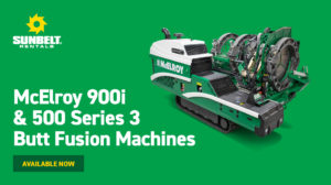 Sunbelt Rentals has announced a £2.6 million investment in the latest TracStar fusion machines from McElroy, a leader in technology.