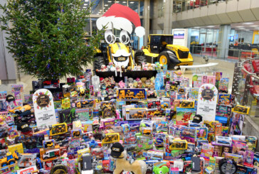 Sackful of festive cheer as JCB Christmas Toy Appeal breaks record