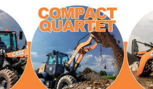 Case Construction Equipment has updated its compact wheel loader line, with the launch of four F-Series models – 21F, 121F, 221F + 321F.