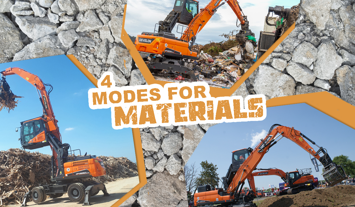 Four modes for materials