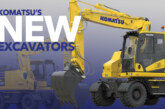 Komatsu wheels out new excavators