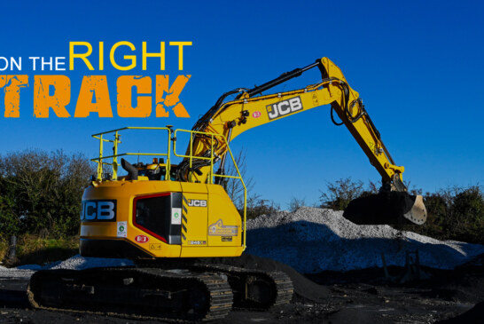 JCB puts contractor on the right track