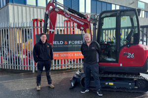 Yanmar CE has announced the appointment Edinburgh based Field and Forest as its dealer for southern Scotland.
