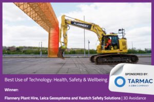 Xwatch Safety Solutions, Leica Geosystems and Flannery Plant Hire have been recognised by TechFest Awards for 3D avoidance safety solution...