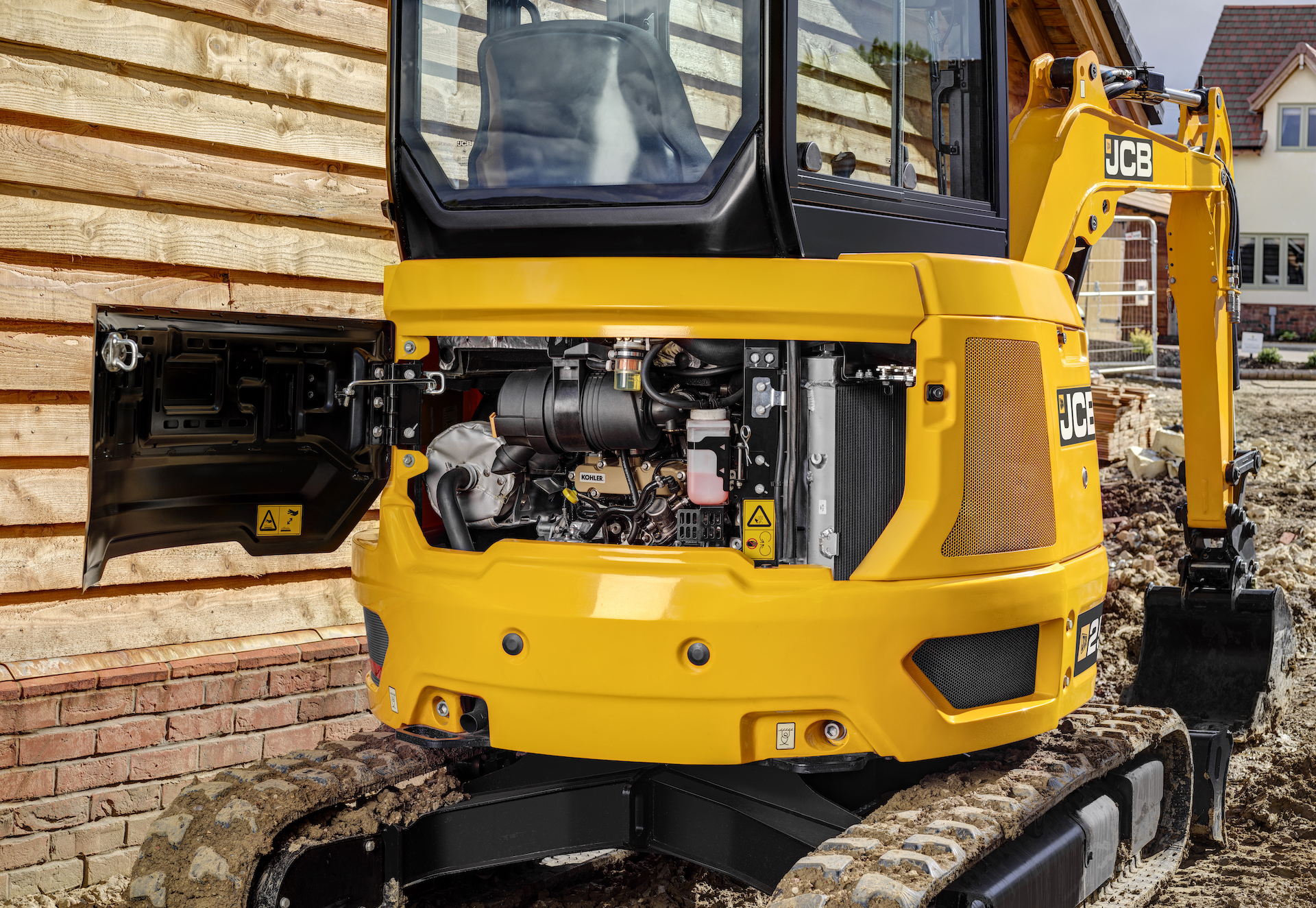JCB Machines announced a pair of new mini-excavators